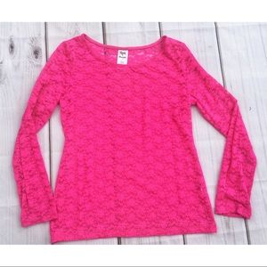 ☀️4/25 Rock 47 by Wrangler Lace Long-Sleeve Shirt